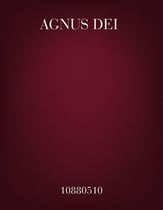 Agnus Dei (SAB) SAB choral sheet music cover